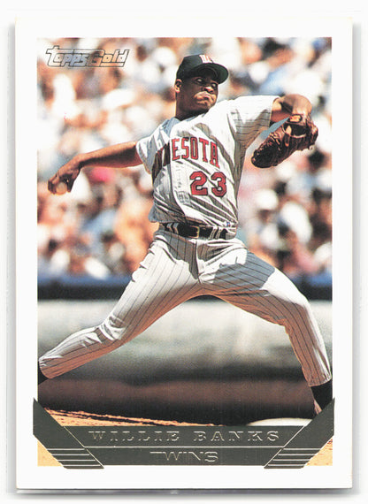 1993 Topps #226 Willie Banks Gold