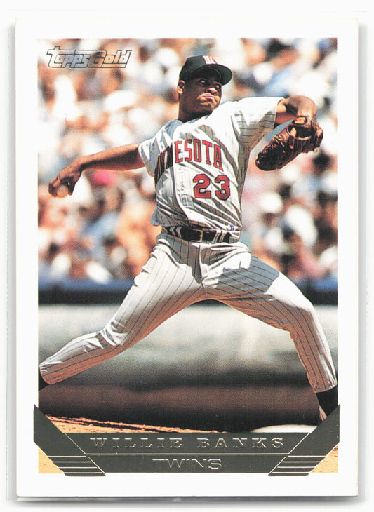1993 Topps #226 Willie Banks Gold