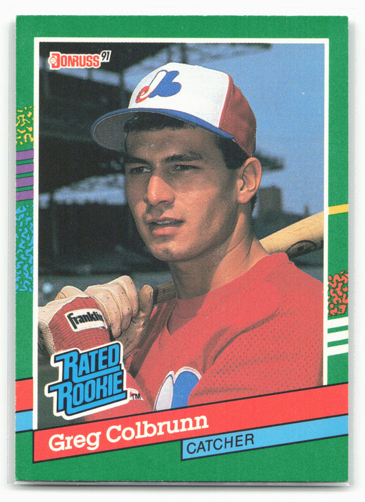 1991 Donruss #425b Greg Colbrunn