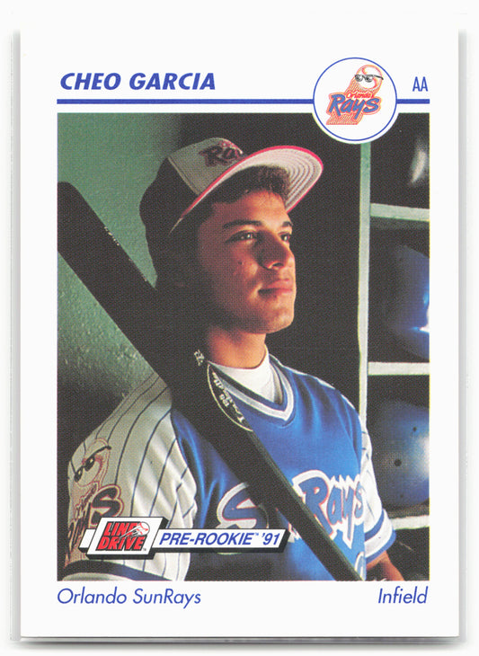 1991 Line Drive AA #480 Cheo Garcia