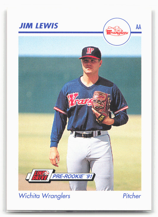 1991 Line Drive AA #611 Jim Lewis