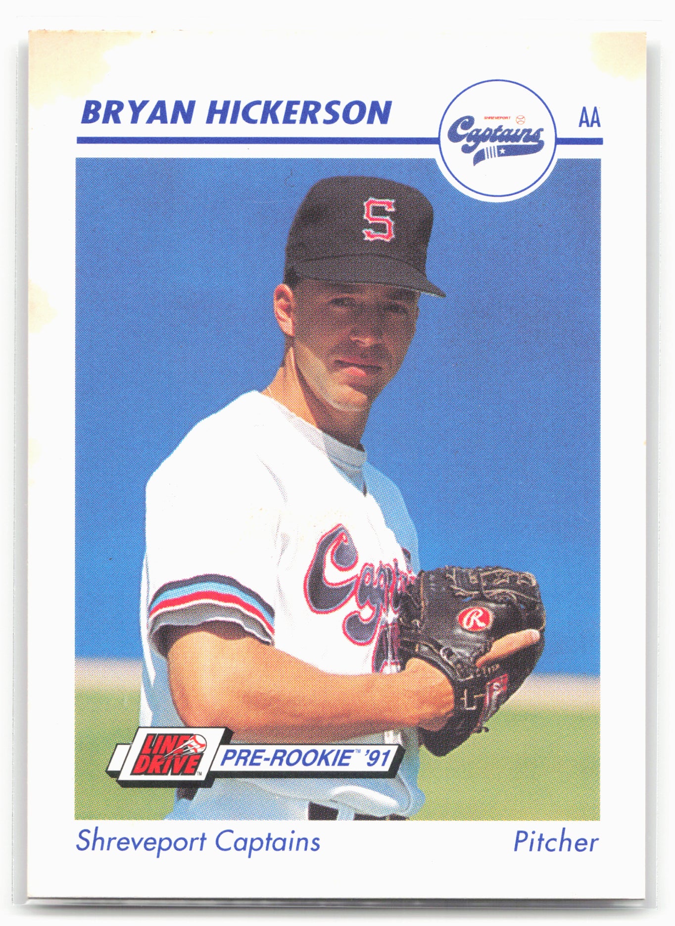 1991 Line Drive AA #306 Bryan Hickerson