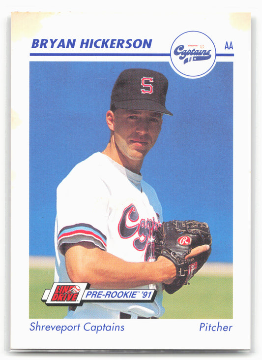 1991 Line Drive AA #306 Bryan Hickerson