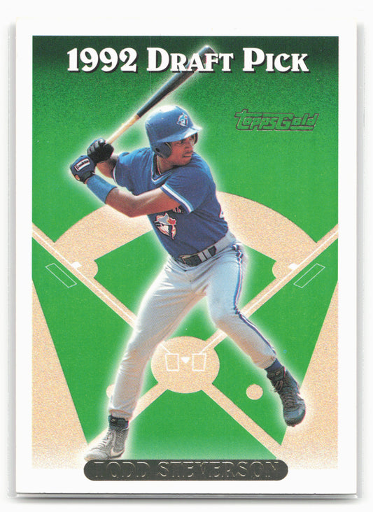 1993 Topps #269 Todd Steverson Gold