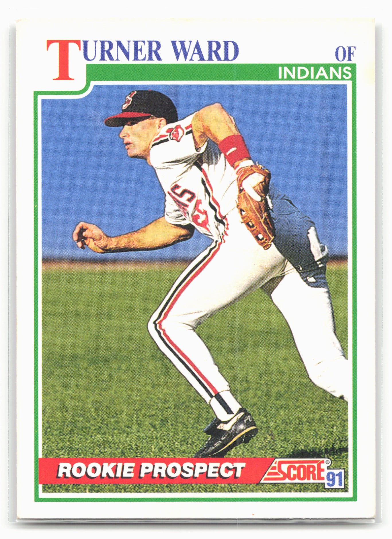 1991 Score #732 Turner Ward