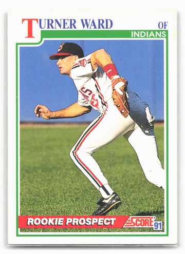 1991 Score #732 Turner Ward