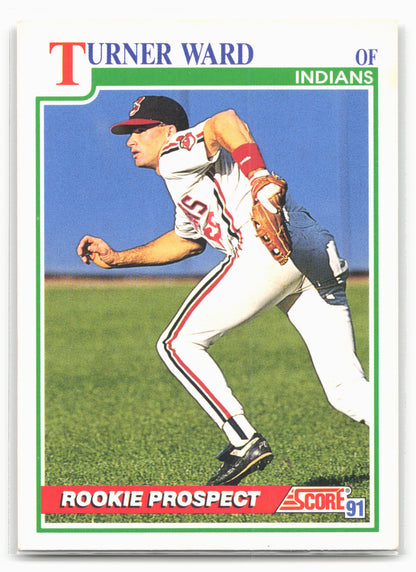 1991 Score #732 Turner Ward