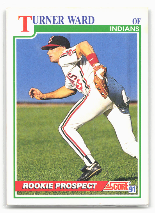 1991 Score #732 Turner Ward