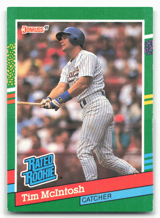 1991 Donruss #414b Tim McIntosh