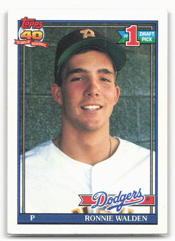 1991 Topps #596 Ronnie Walden