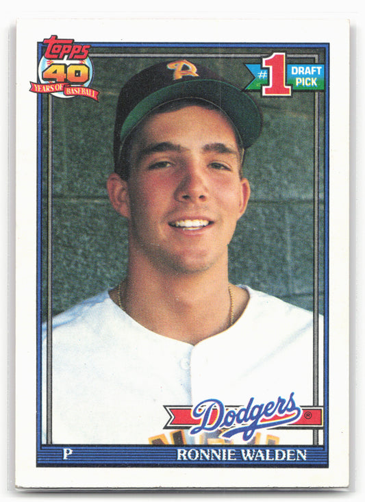 1991 Topps #596 Ronnie Walden