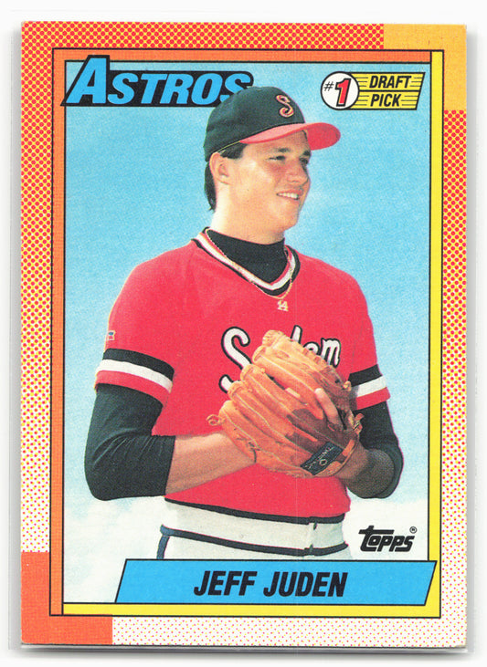 1990 Topps #164 Jeff Juden