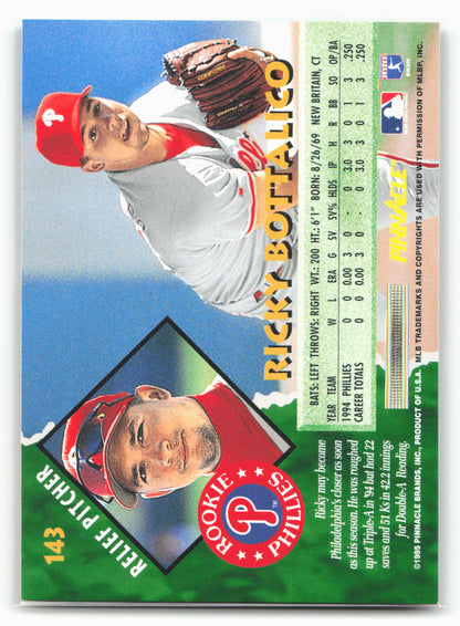 1995 Pinnacle #143 Ricky Bottalico
