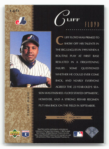 1996 Upper Deck #146 Cliff Floyd