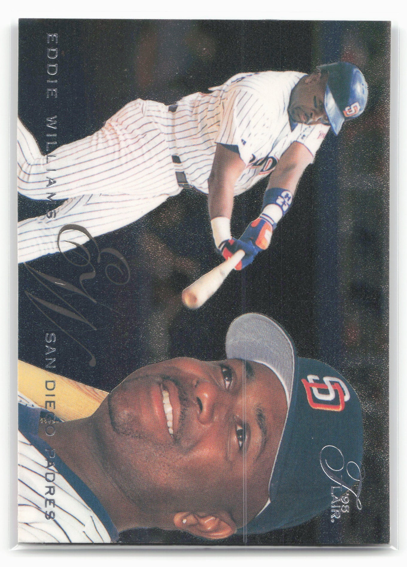 1995 Flair #423 Eddie Williams