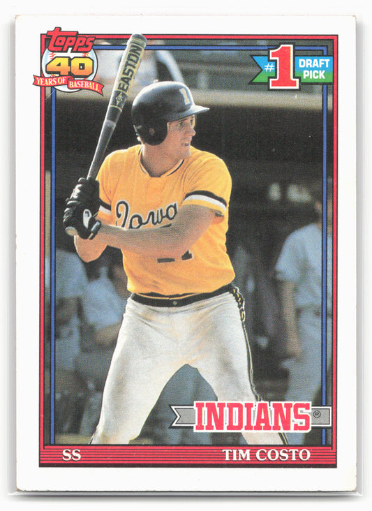 1991 Topps #103 Tim Costo