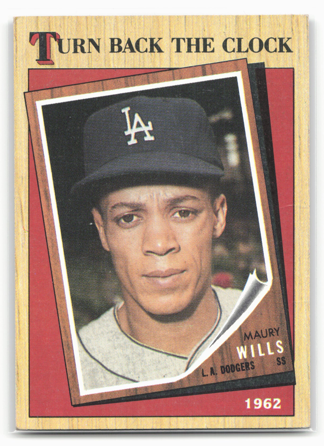 1987 Topps #315 Maury Wills