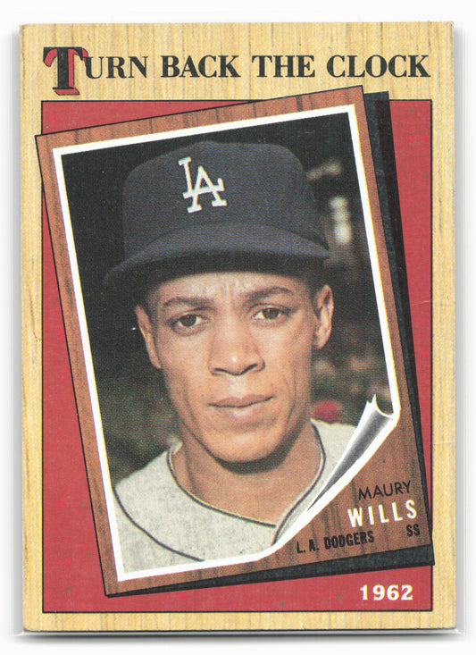1987 Topps #315 Maury Wills