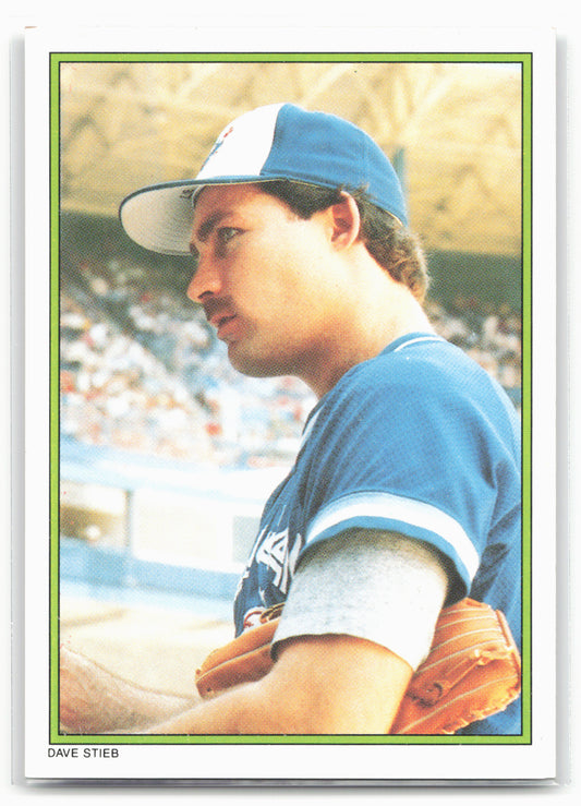 1986 Topps #43 Dave Stieb 1986 All-Star Set Collector's Edition Glossy