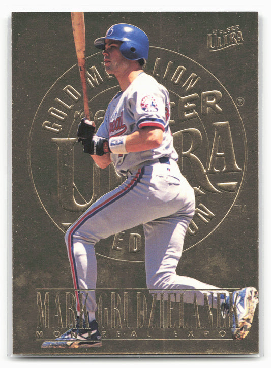 1996 Ultra #504 Mark Grudzielanek Gold Medallion