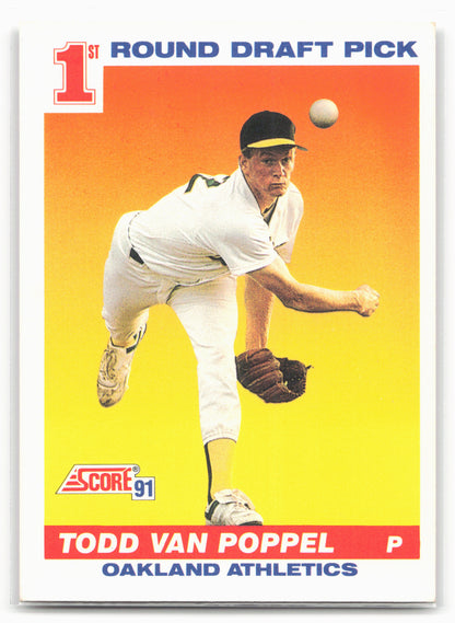 1991 Score #389 Todd Van Poppel