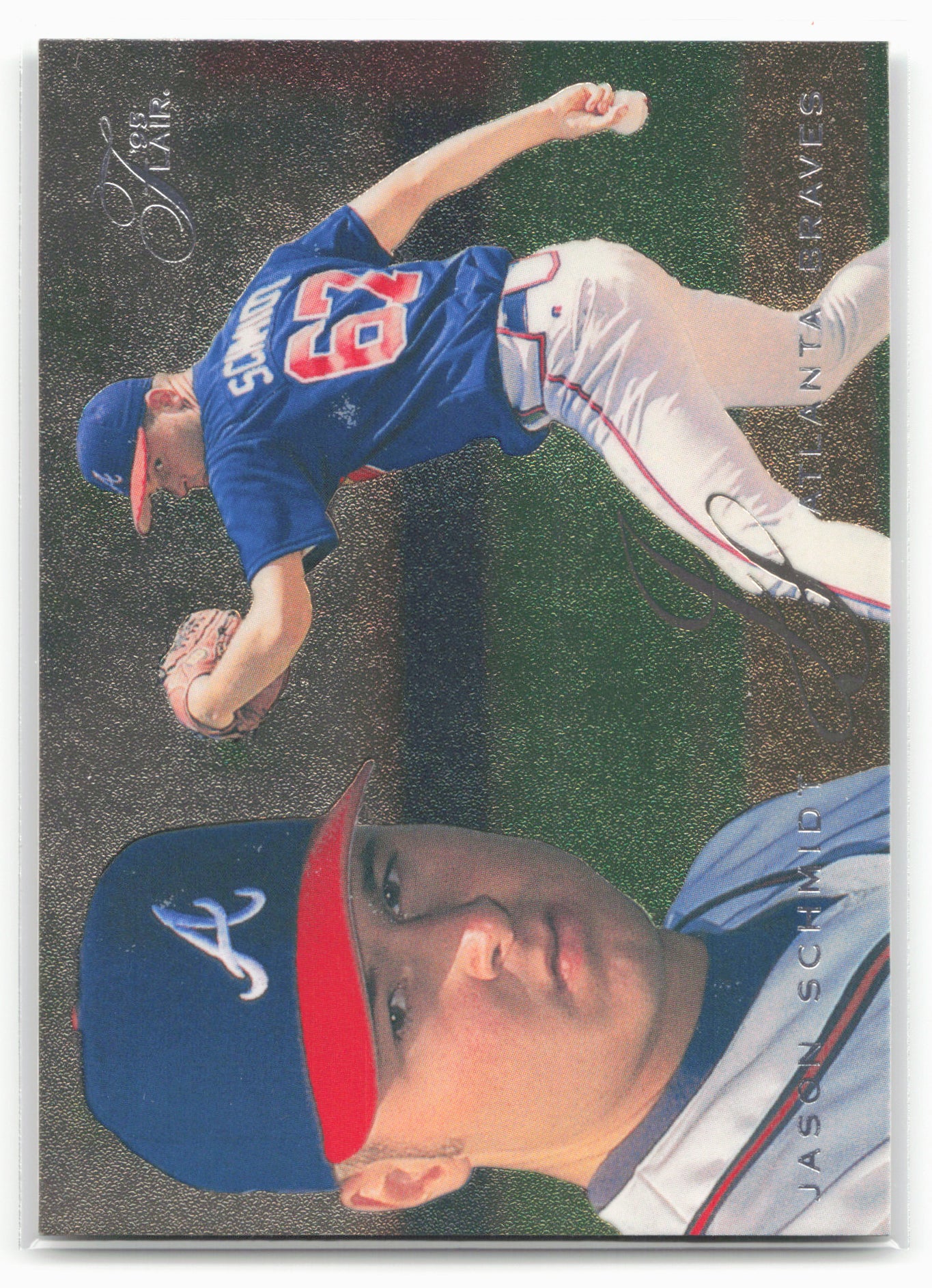 1995 Flair #329 Jason Schmidt
