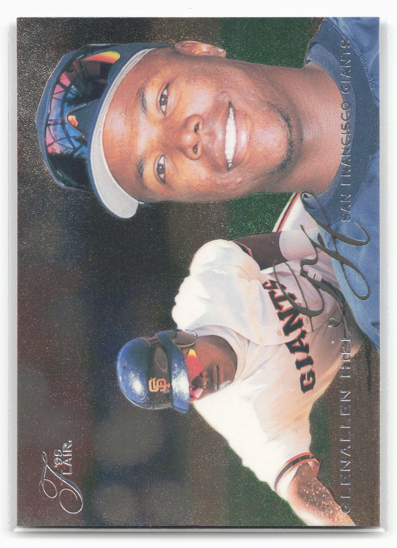 1995 Flair #424 Glenallen Hill