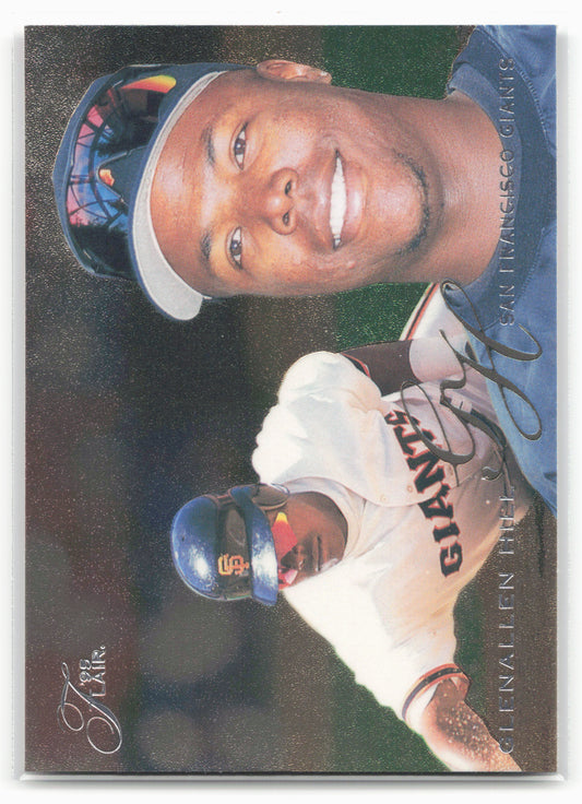 1995 Flair #424 Glenallen Hill