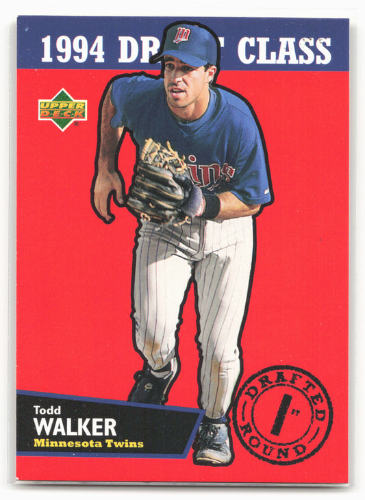 1995 Upper Deck Minor League #220 Todd Walker