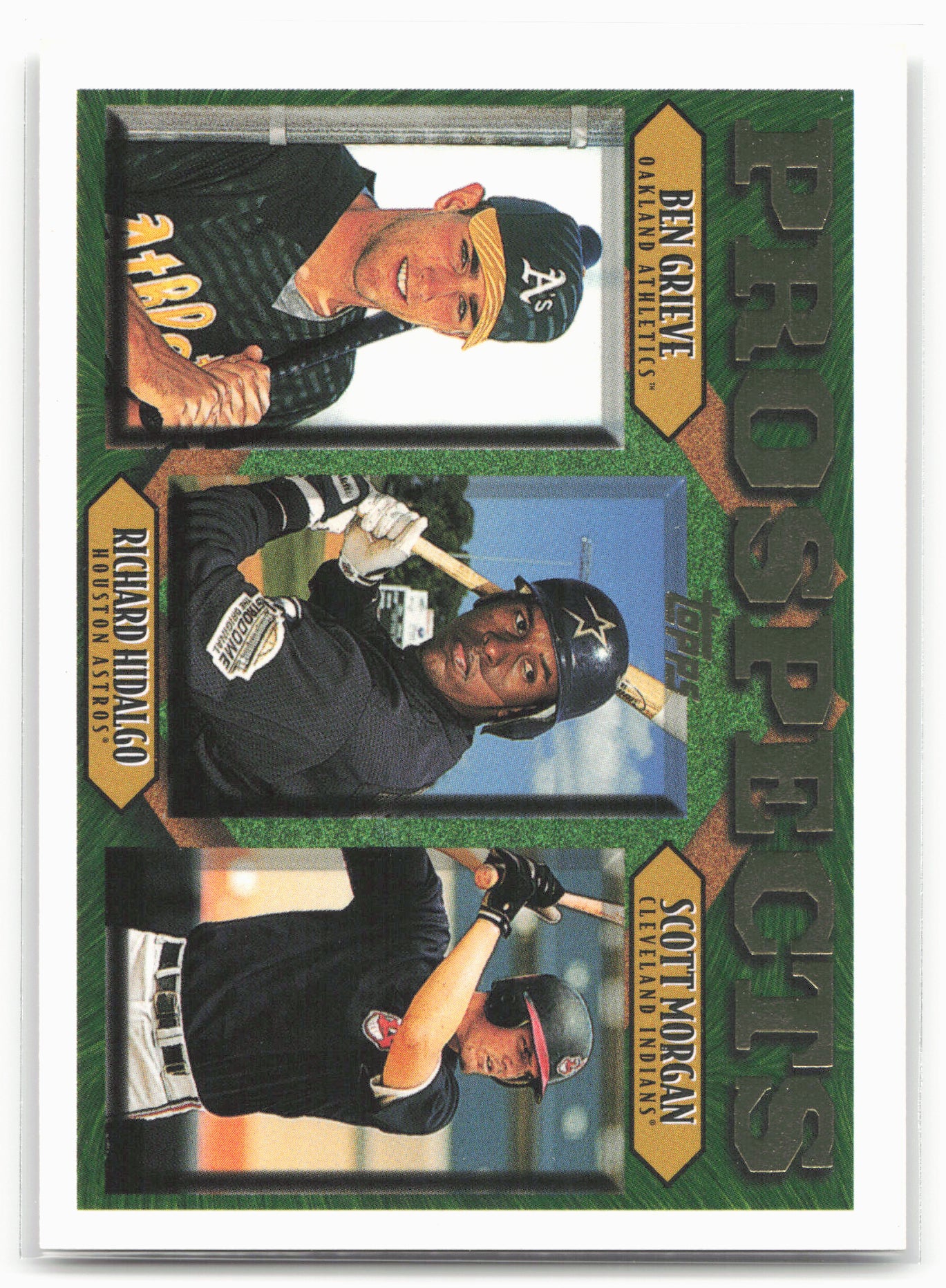 1997 Topps #488 Ben Grieve / Richard Hidalgo / Scott Morgan PROS