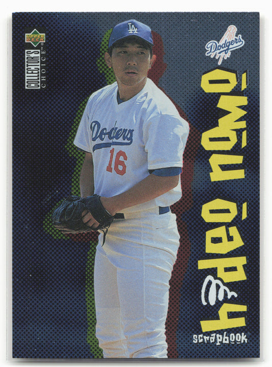 1996 Collector's Choice #1 Hideo Nomo Hideo Nomo Scrapbook