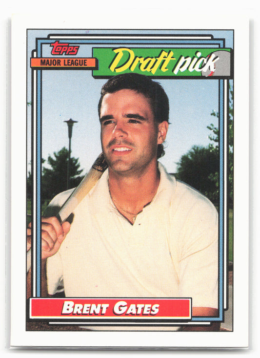 1992 Topps #216 Brent Gates