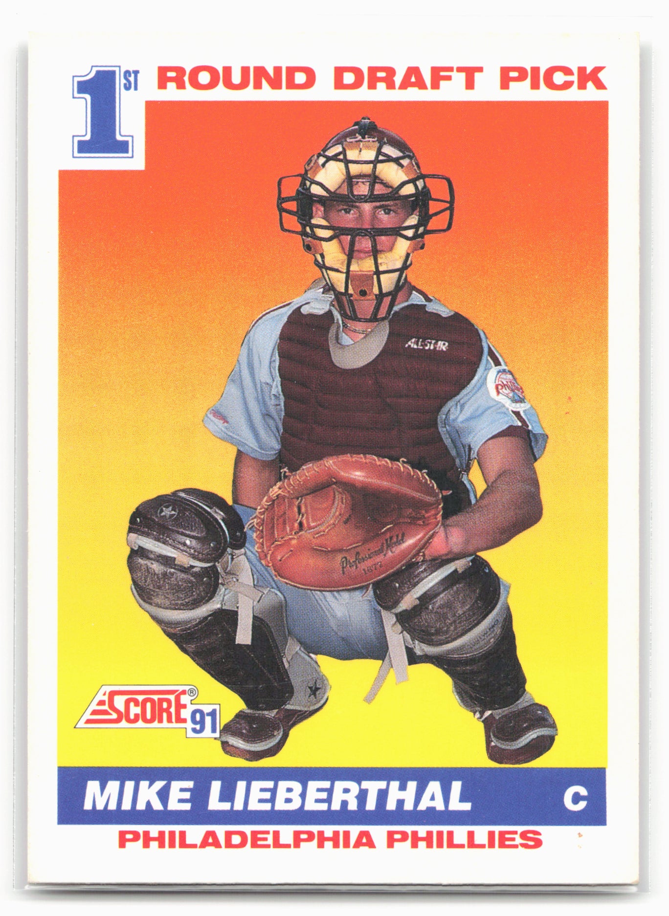 1991 Score #683 Mike Lieberthal