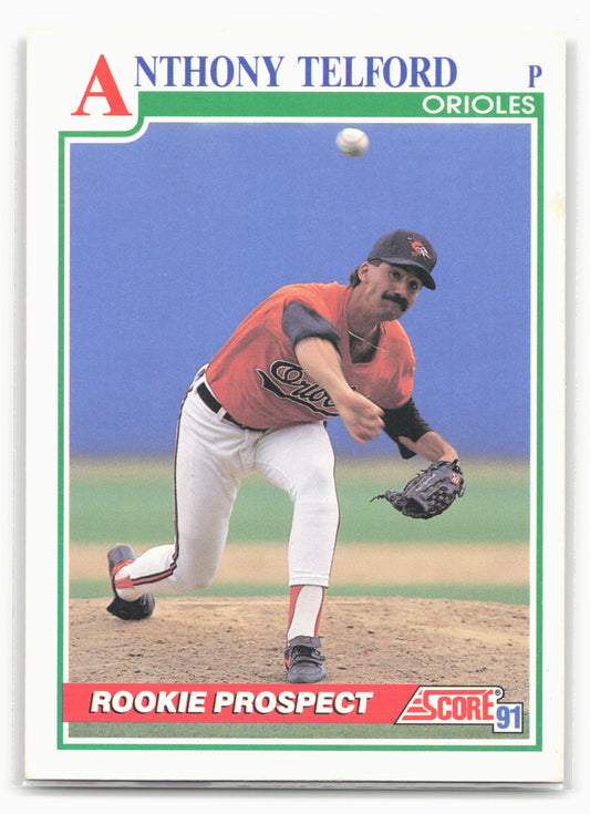 1991 Score #354 Anthony Telford