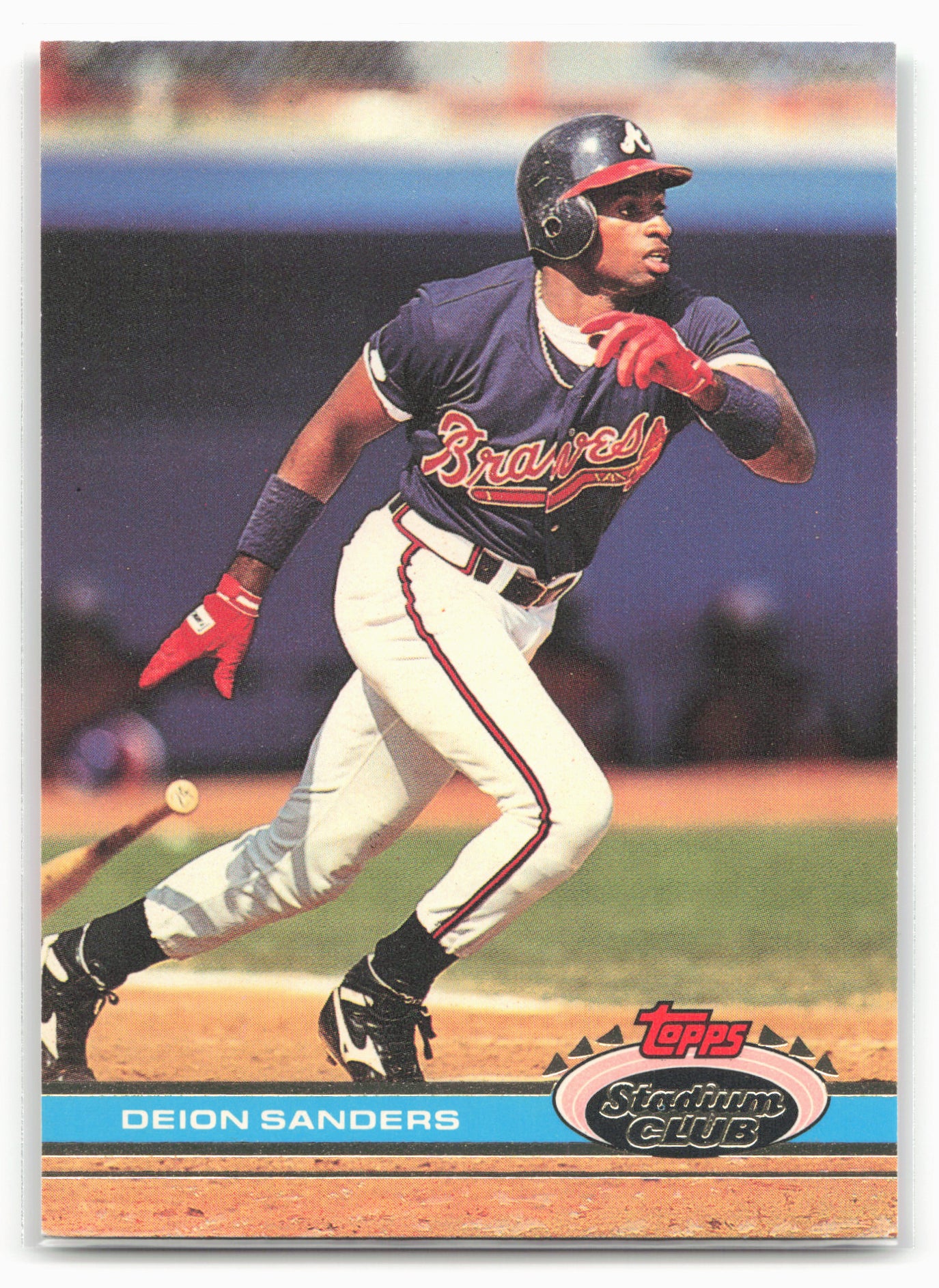 1991 Stadium Club #442 Deion Sanders