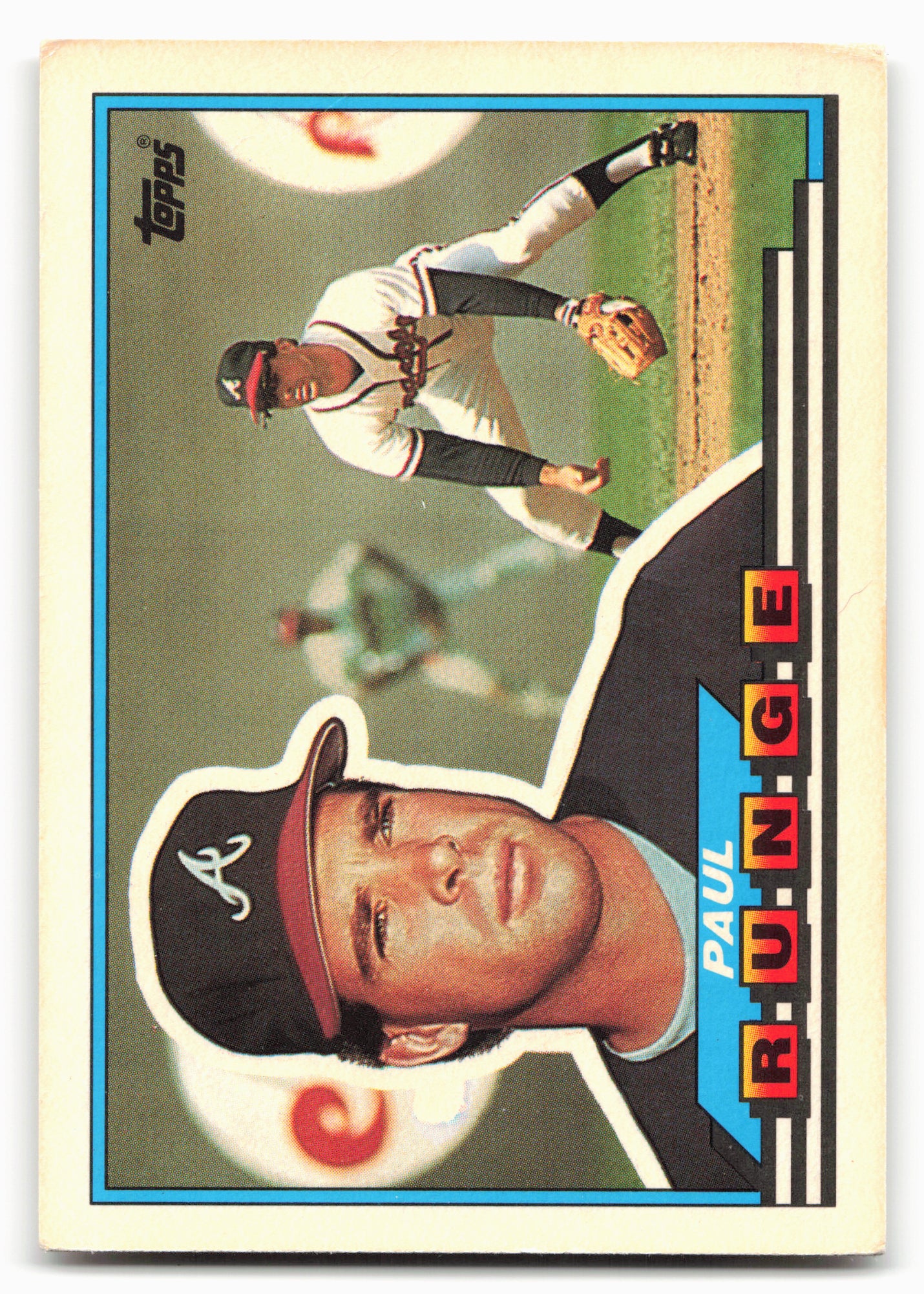 1989 Topps Big #23 Paul Runge
