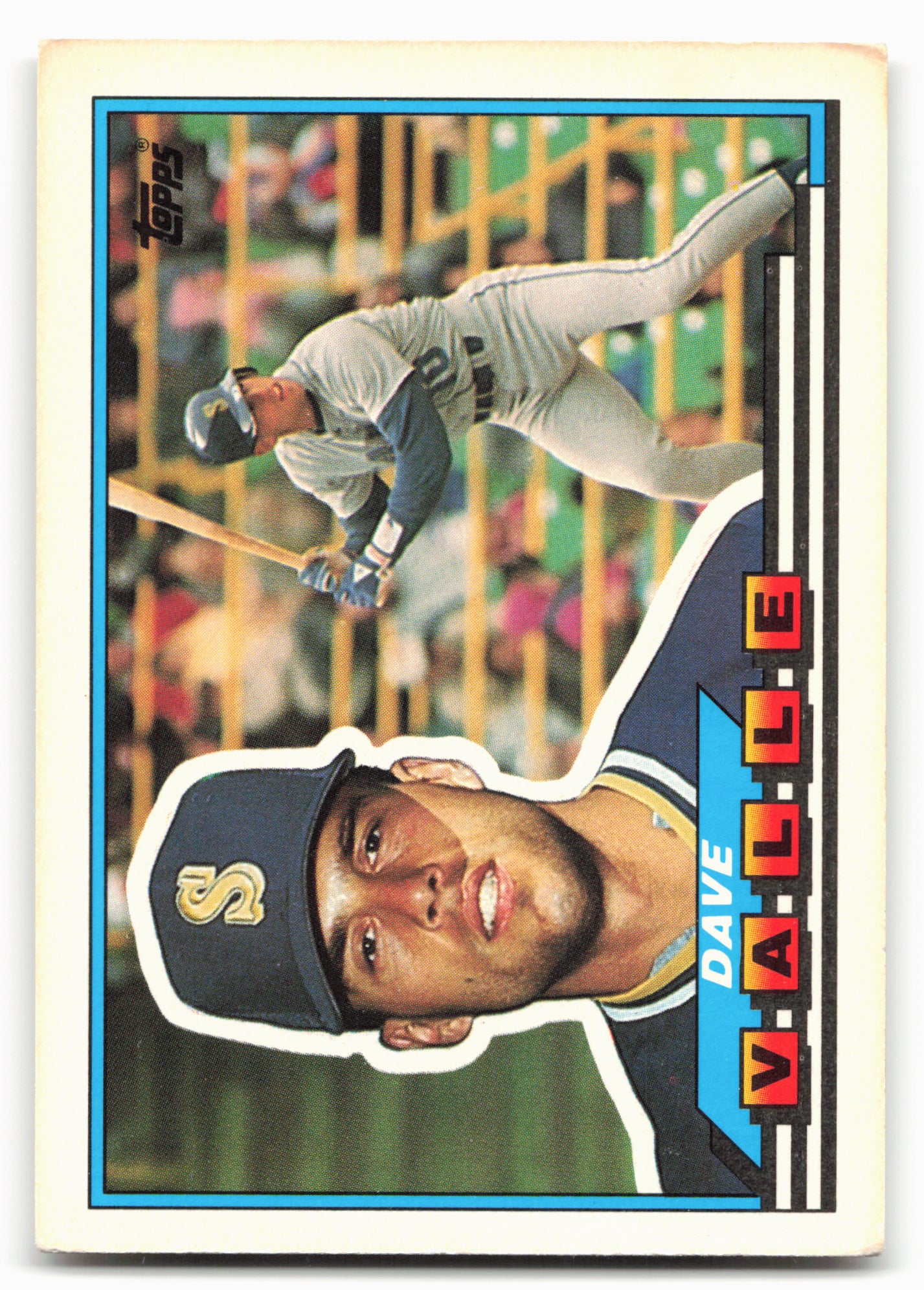 1989 Topps Big #56 Dave Valle