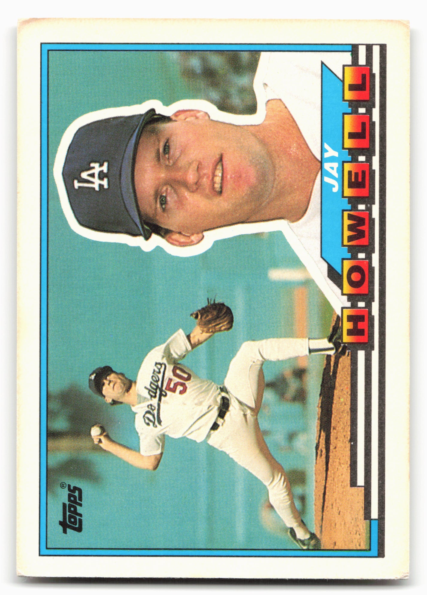1989 Topps Big #79 Jay Howell