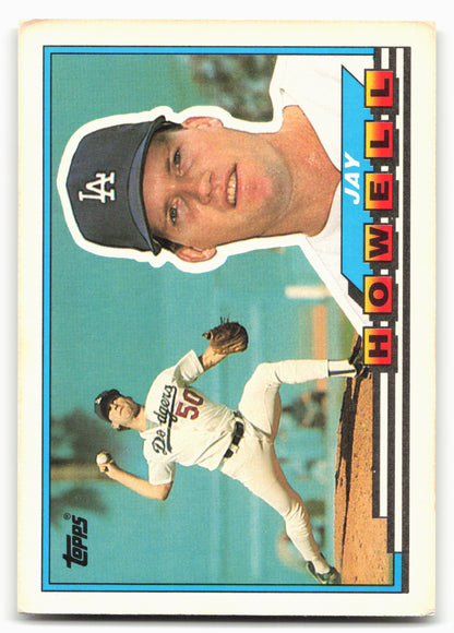 1989 Topps Big #79 Jay Howell