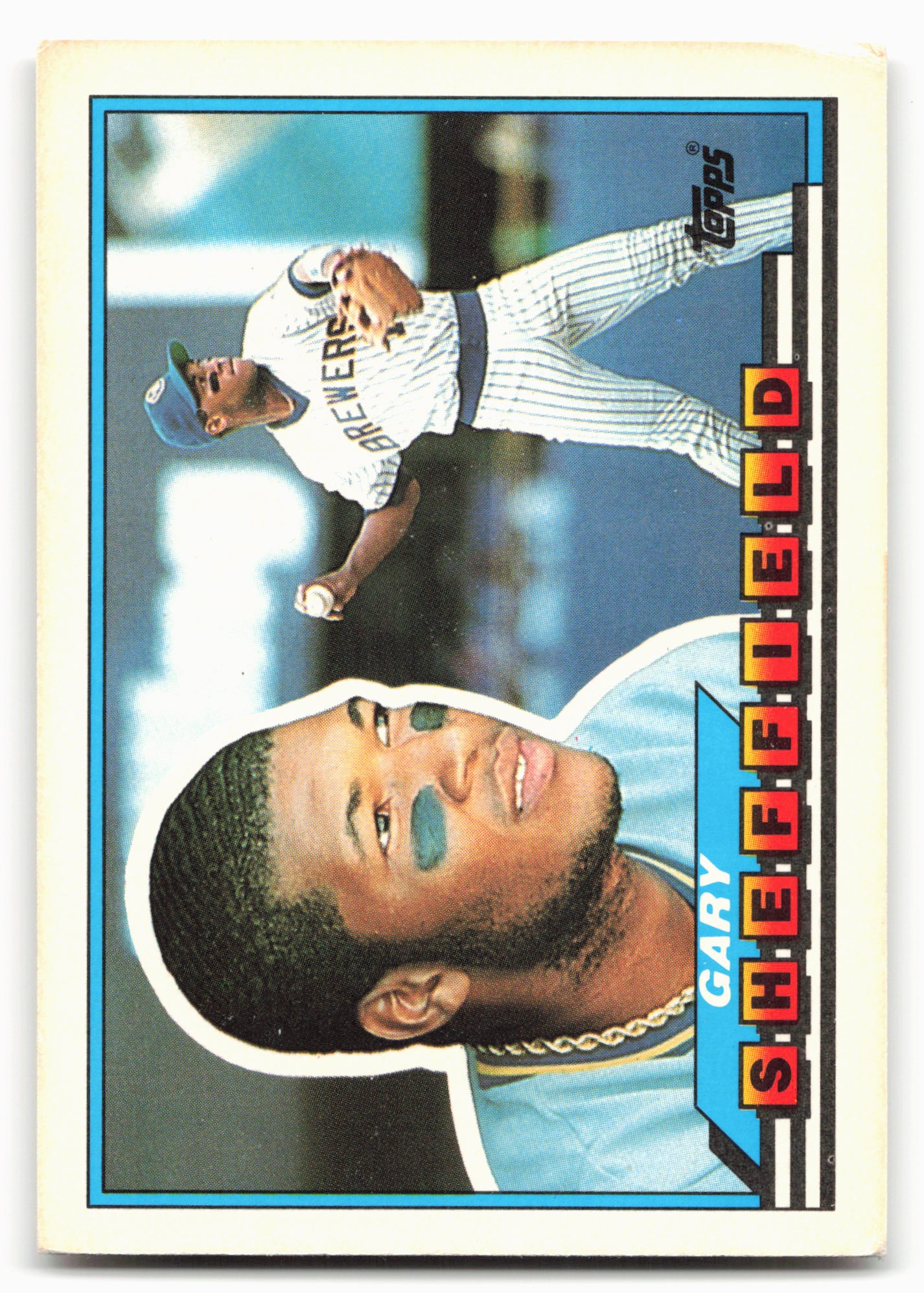 1989 Topps Big #55 Gary Sheffield