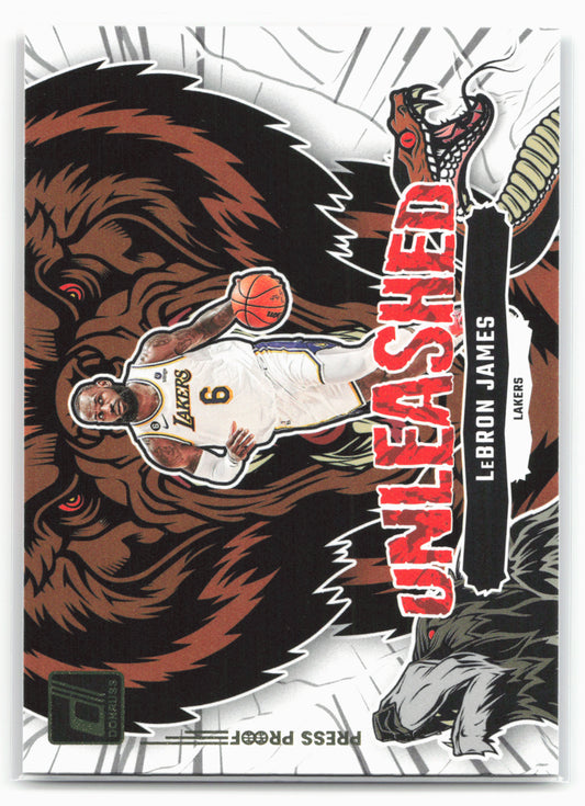 2023-24 Donruss #1 LeBron James Unleashed Press Proof