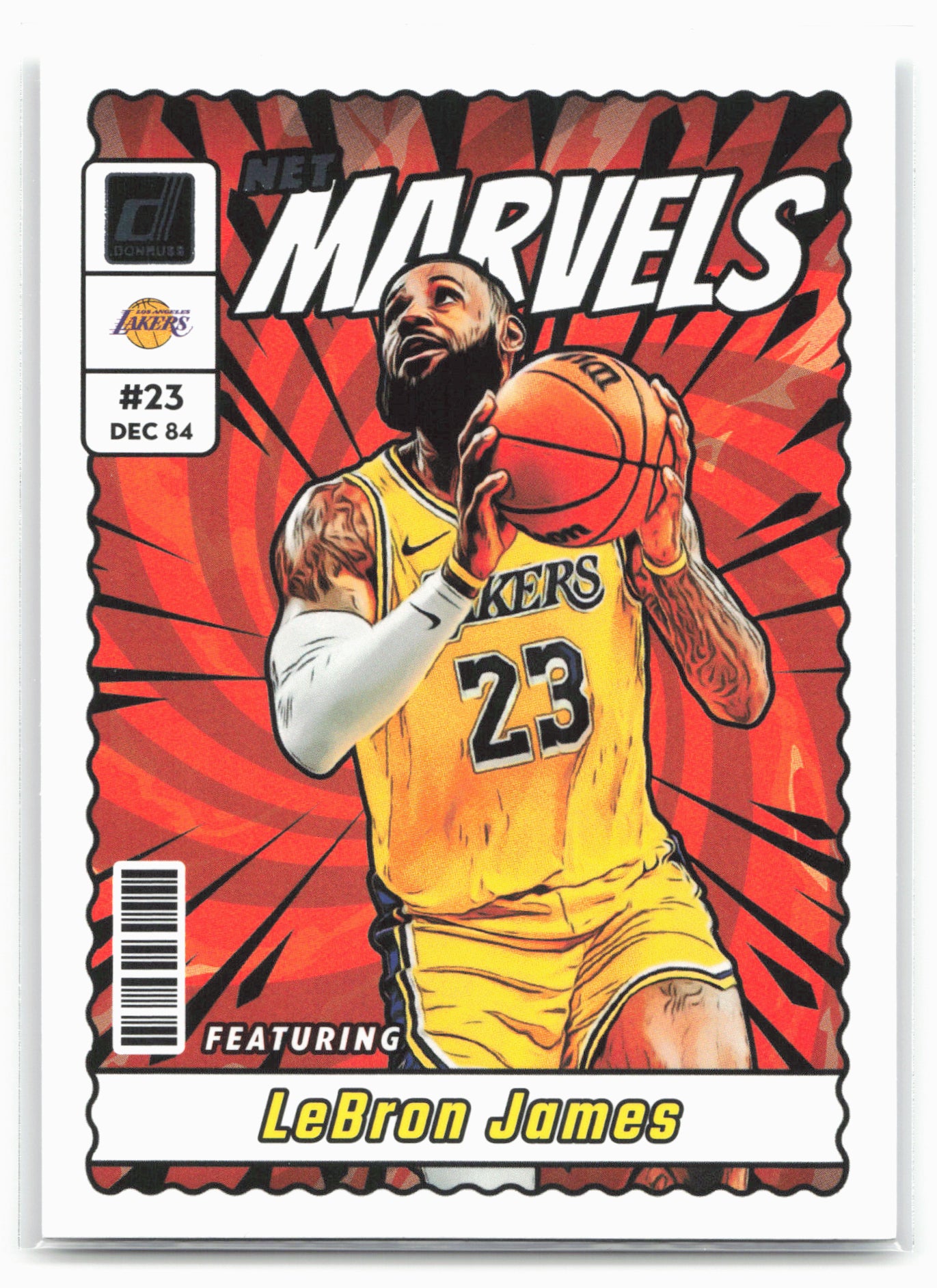 2023-24 Donruss #9 LeBron James Net Marvels