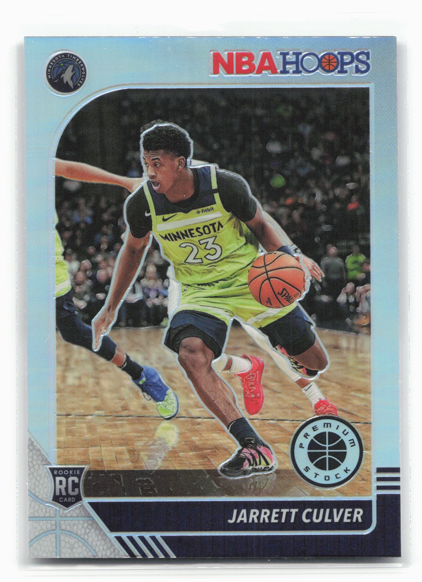 2019-20 Hoops Premium Stock #203 Jarrett Culver Prizms Silver