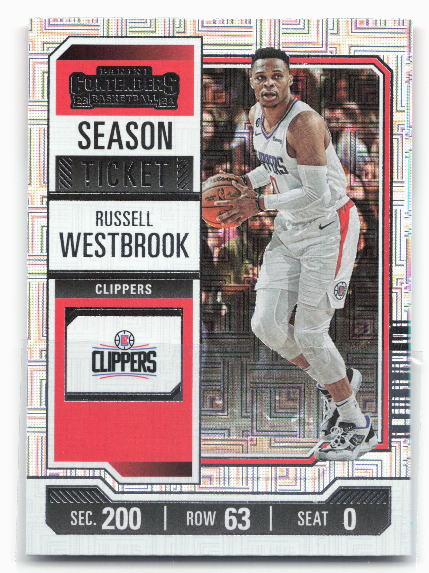 2023-24 Panini Contenders #86 Russell Westbrook