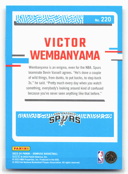 2023-24 Donruss #220 Victor Wembanyama