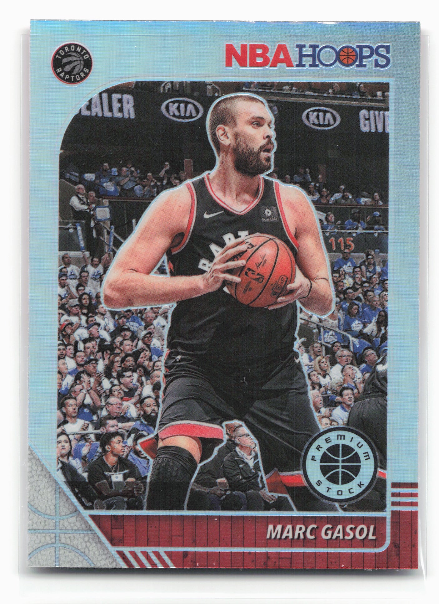 2019-20 Hoops Premium Stock #178 Marc Gasol Prizms Silver