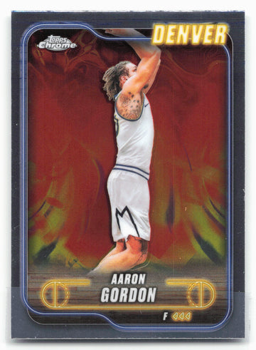 
2024-25 Topps Chrome #62 Aaron Gordon