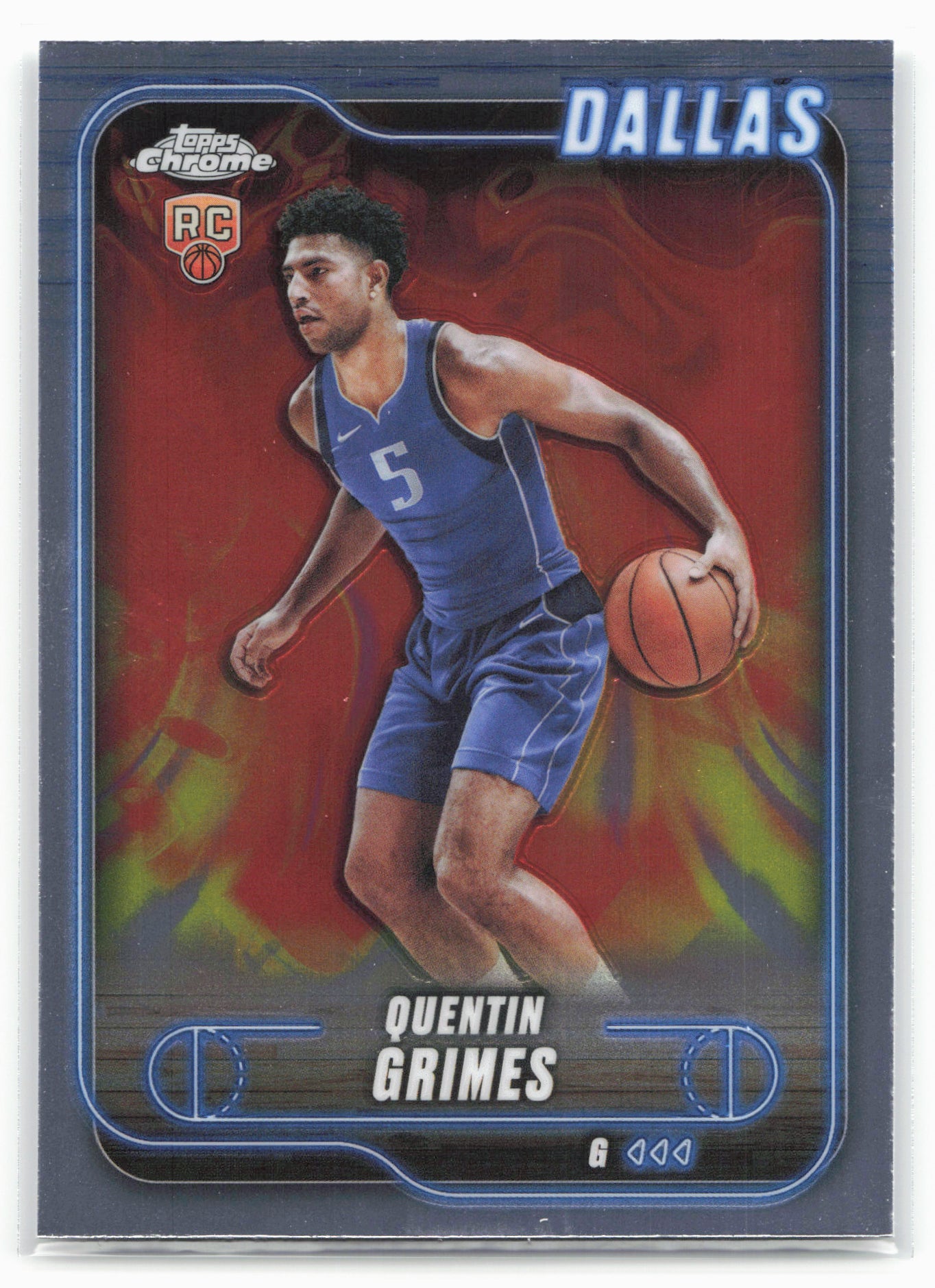 2024-25 Topps Chrome #163 Quentin Grimes