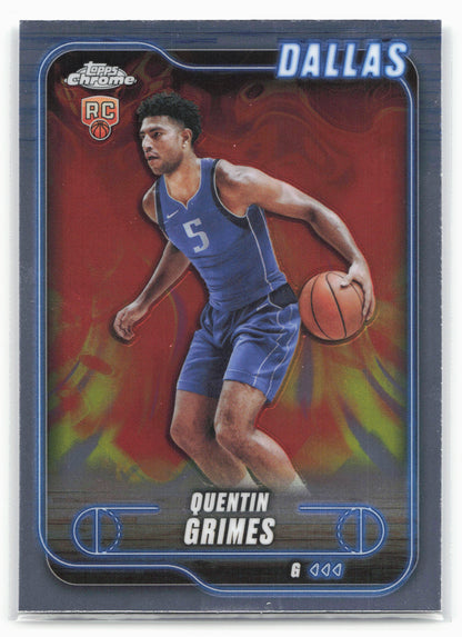 2024-25 Topps Chrome #163 Quentin Grimes