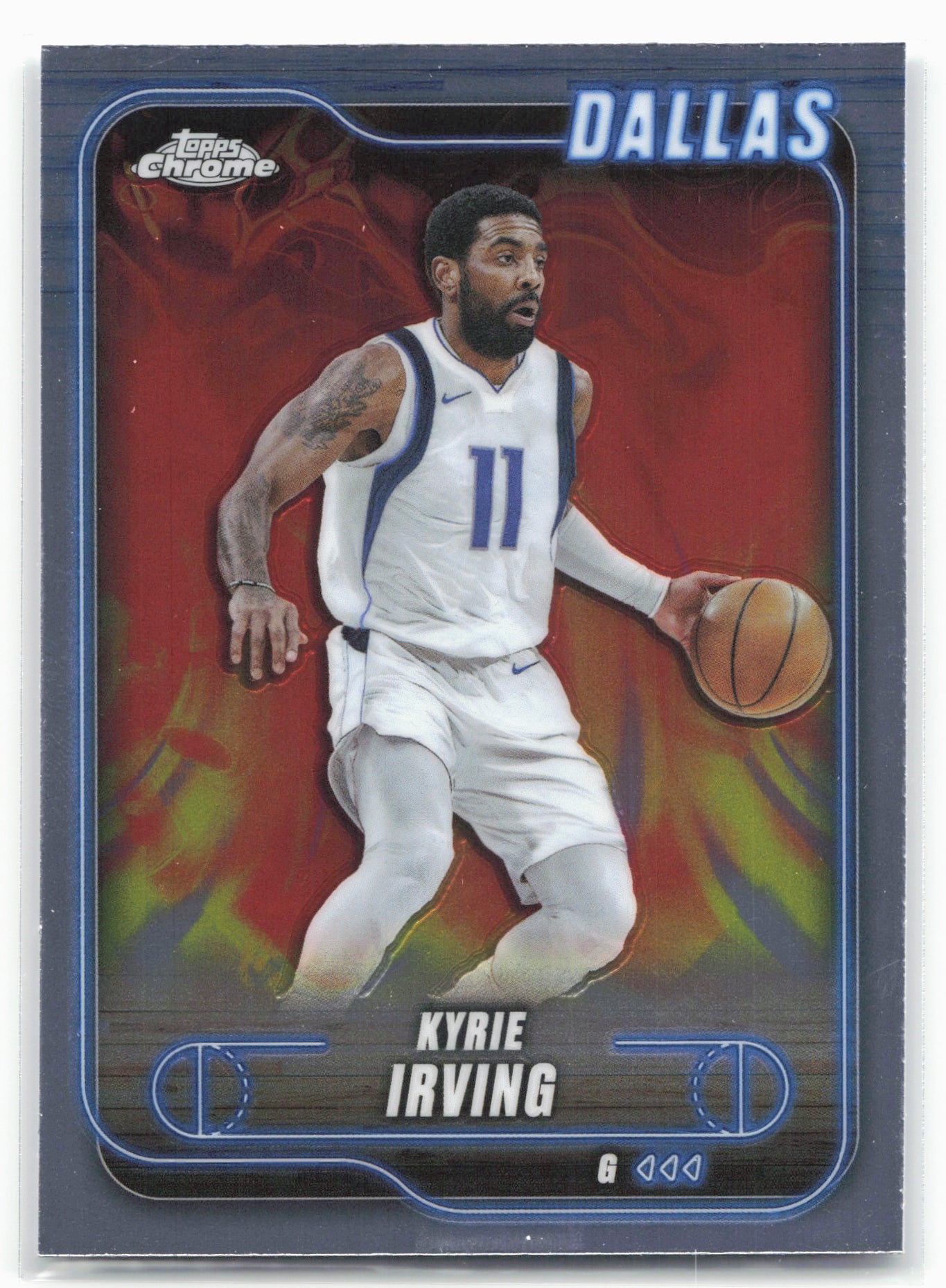 2024-25 Topps Chrome #117 Kyrie Irving
